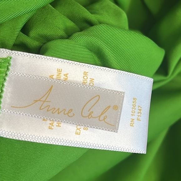 Anne Cole Women's Side Shirred High Waist Bikini Bottom, NWOT - Picture 3 of 12